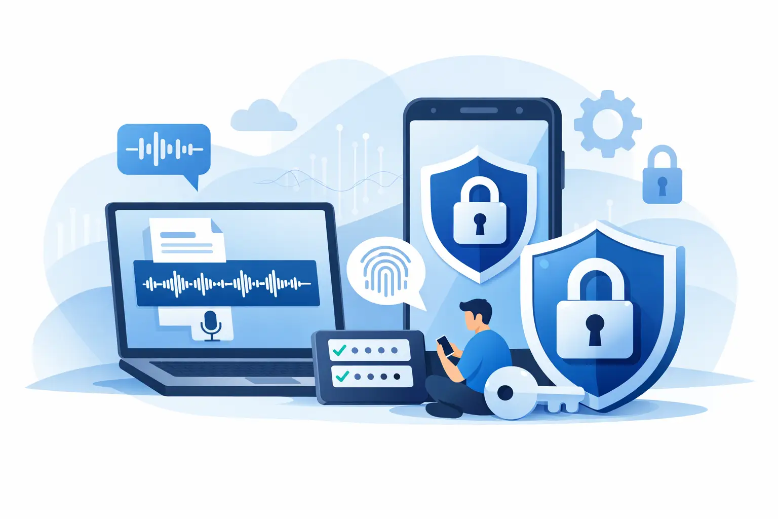 Transcription Software With Two-Factor Authentication