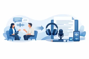 How to Convert Interviews Into Text Accurately