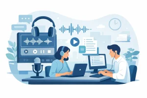 How to Transcribe Audio Recordings at Work