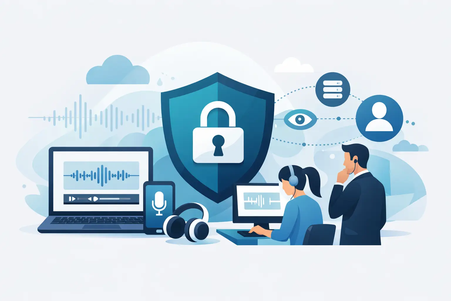 Is Transcription Private? What Happens to Your Audio